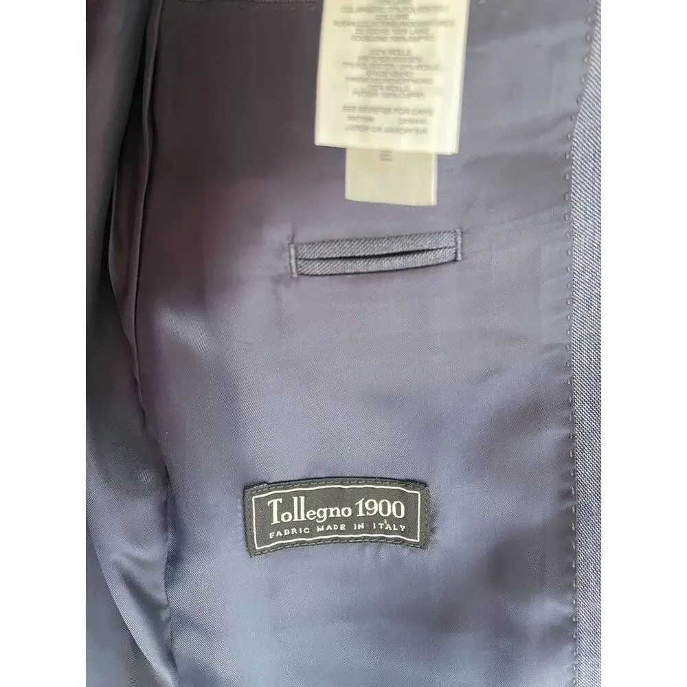 J Crew LUDLOW Slim-fit Suit Jacket, Italian Wool | Mens 36R, Heather Blue NWT